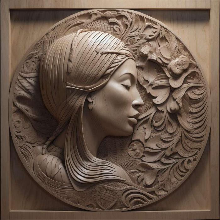 نموذج ثلاثي الأبعاد لآلة CNC 3D Art 